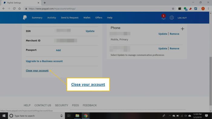 How To Permanently Delete A PayPal Account - YouTube Delete a PayPal Account