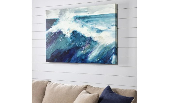 Hang an Unframed Canvas