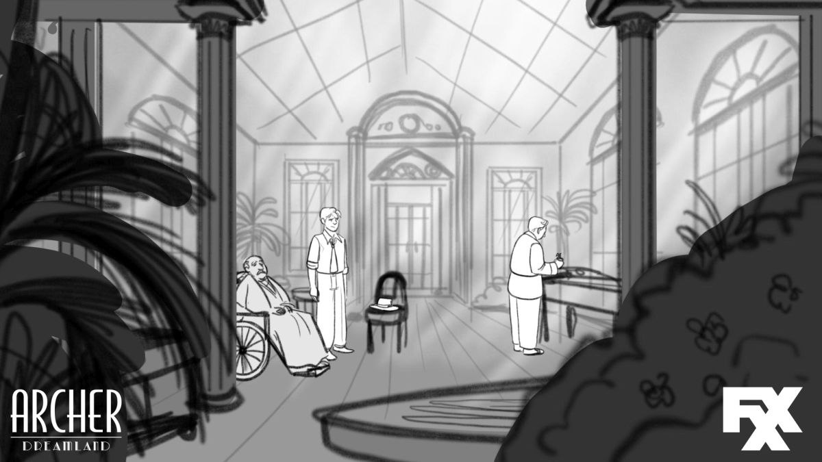 Crafting the Dark Film Noir of 1947 Los Angeles in ‘Archer: Dreamland ... Archer dreamland teasers riff 1940s noir