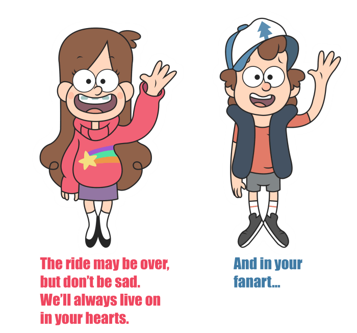 Wackiest Gravity Falls Moments Farewell Salute