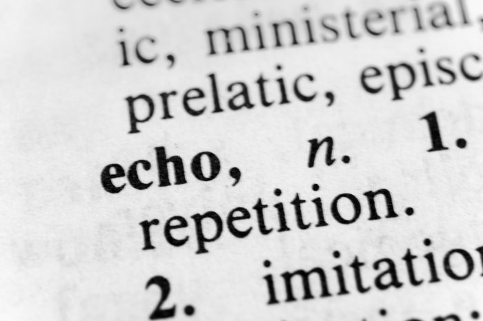 Echo chamber the who
