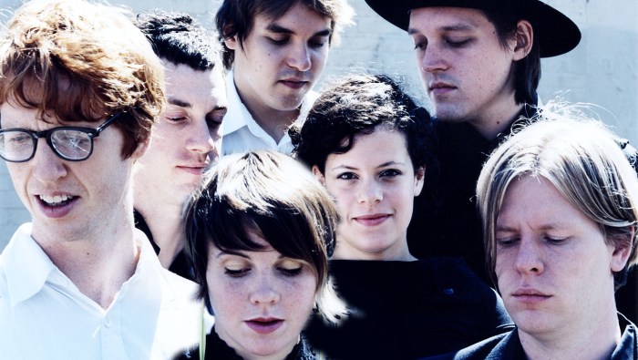 Arcade fire return to the stage