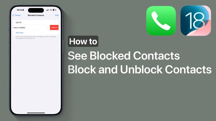 See Blocked Contacts on iPhone A Comprehensive Guide