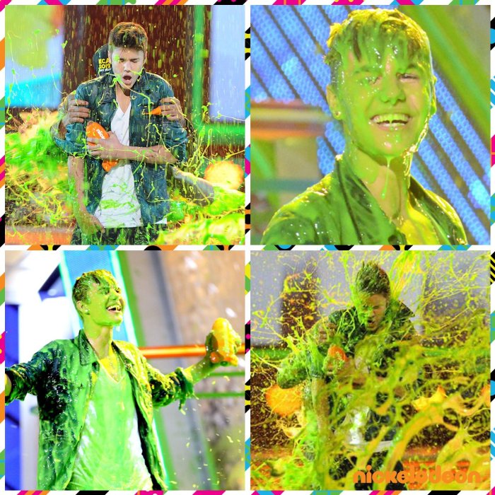 Watch wavves get covered in goop on gross game show