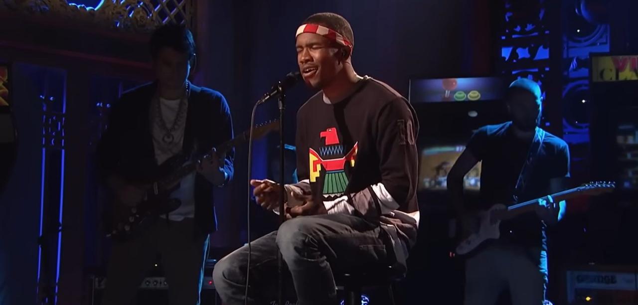 Frank Ocean 'LIVE' Poster – Posters Plug Watch frank ocean perform with earl sweatshirt and cover prince live in los angeles