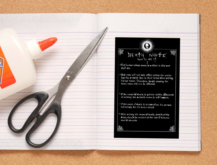 How to Make a Notebook (with Pictures) - wikiHow Make a Simple Death Notebook