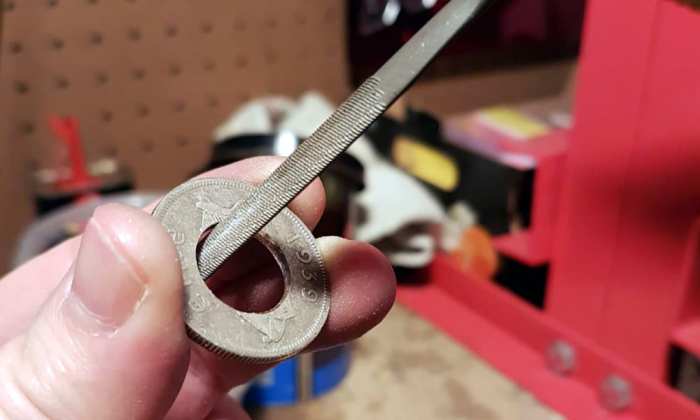 Make a Coin Ring