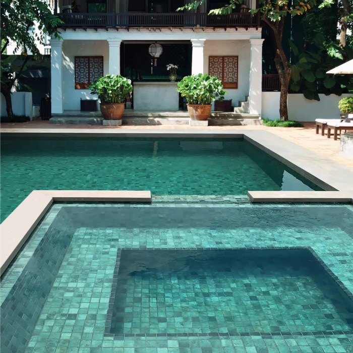 3 Things To Consider When Designing Your Pool | Tile Warehouse A moon shaped pool