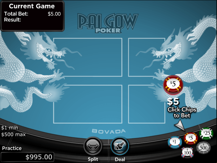 Play Pai Gow Poker