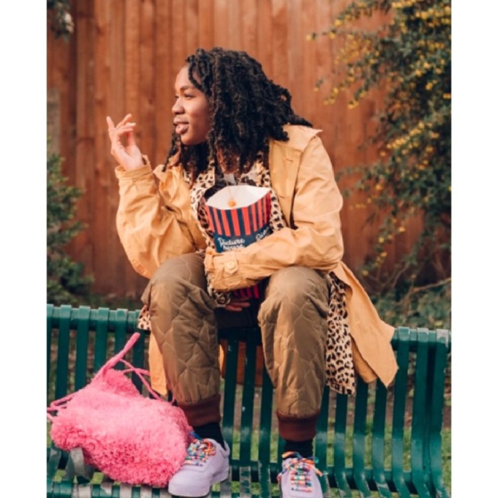 Rye Lane Vivian Oparah Yellow Jacket - GLJ What rye lane star vivian oparah is listening to
