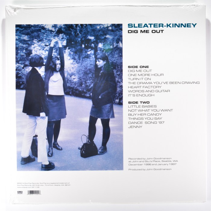 Explore sleater kinneys dig me out in 5 minutes
