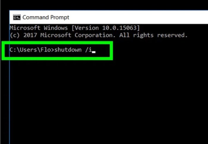 Remotely Shutdown a Computer