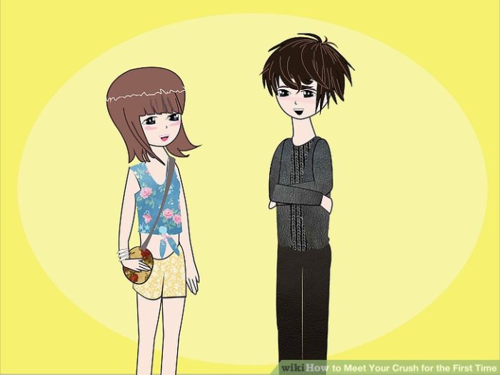 Meet Your Crush for the First Time