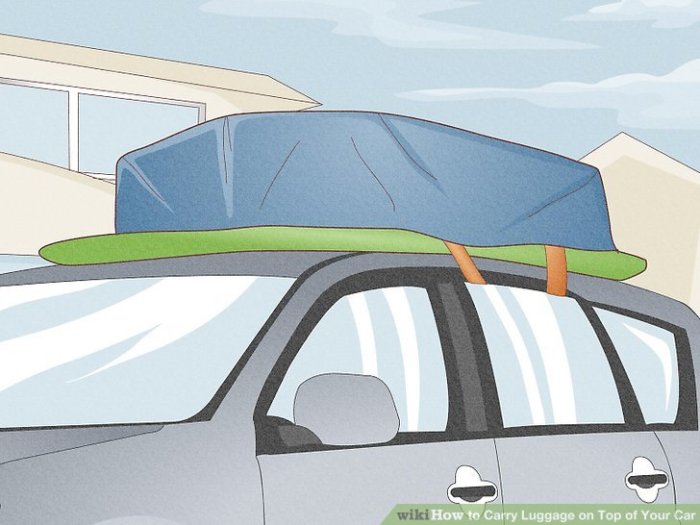Carry Luggage on Top of Your Car