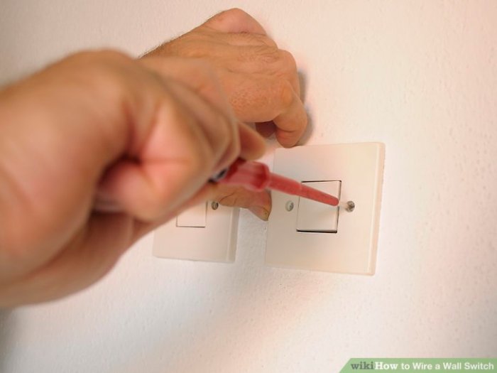 How to Wire a Wall Switch: 14 Steps (with Pictures) - wikiHow Wire a Wall Switch