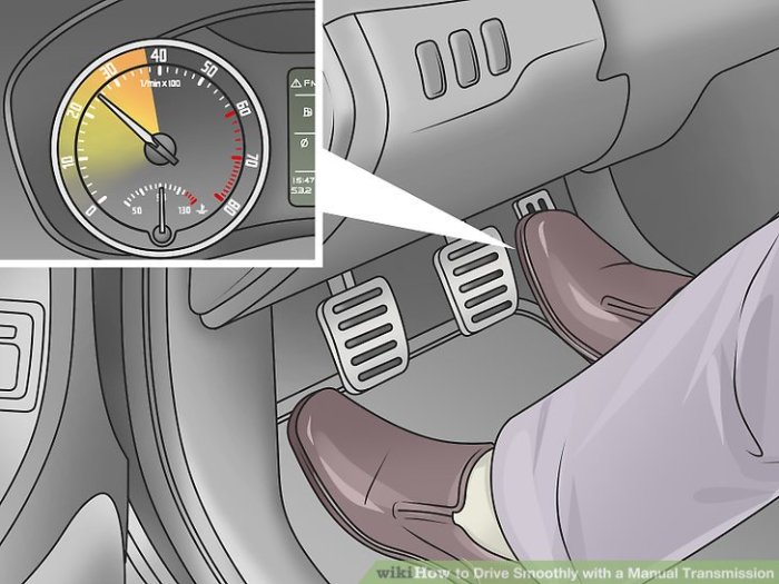 4 Ways to Drive Smoothly with a Manual Transmission - wikiHow Drive Smoothly with a Manual Transmission