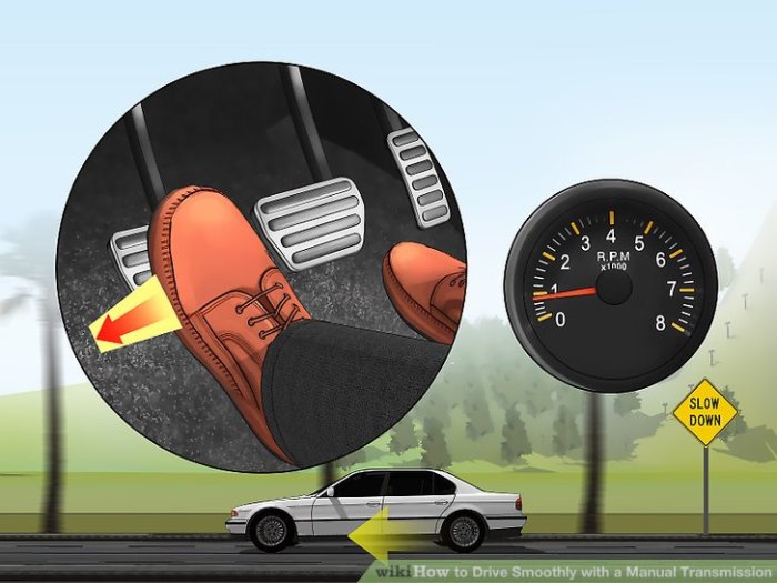 Simple Ways to Drive Smoothly with a Manual Transmission - wikiHow Drive Smoothly with a Manual Transmission