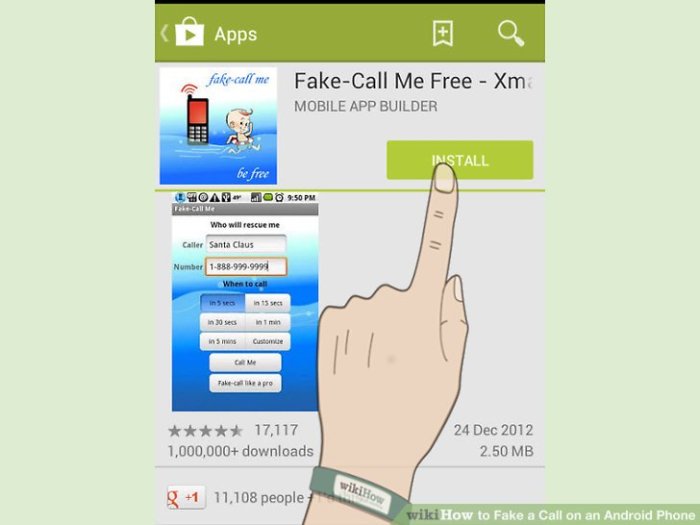 Fake a Call on an Android Phone
