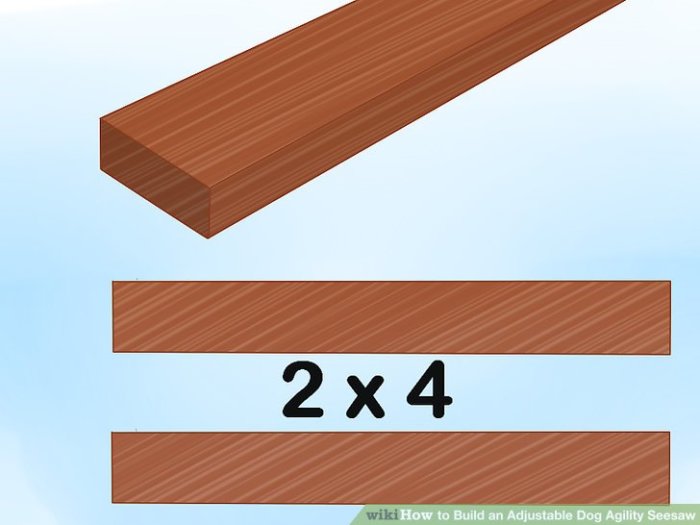 How to Build an Adjustable Dog Agility Seesaw (with Pictures) Build an Adjustable Dog Agility Seesaw
