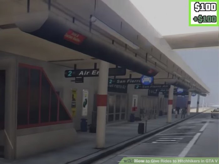 4 Ways to Give Rides to Hitchhikers in GTA V - wikiHow Give Rides to Hitchhikers in GTA V