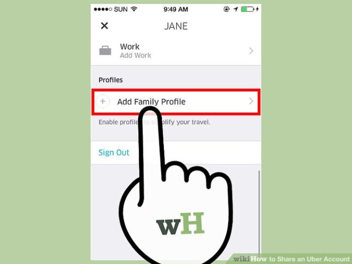 How to Share an Uber Account (with Pictures) - wikiHow Share an Uber Account