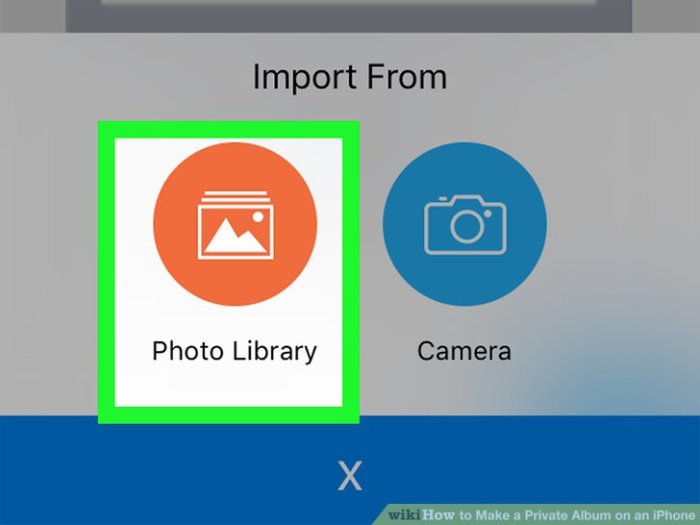 How to Make a Private Album on an iPhone (with Pictures) - wikiHow Make a Private Album on an iPhone