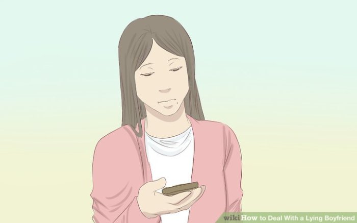 Deal With a Lying Boyfriend