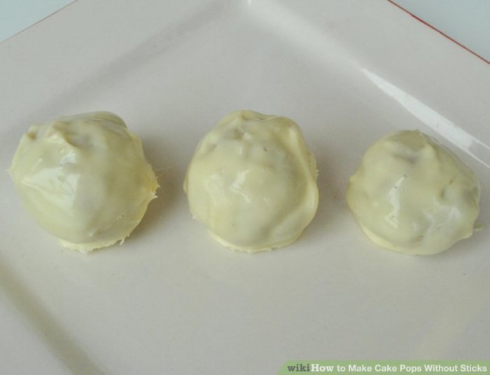 How to Make Cake Pops Without Sticks (with Pictures) - wikiHow Make Cake Pops Without Sticks