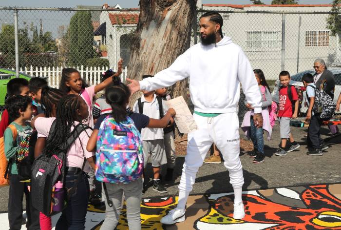 Nipsey hussle remembered pharrell j cole pusha t more pay tribute