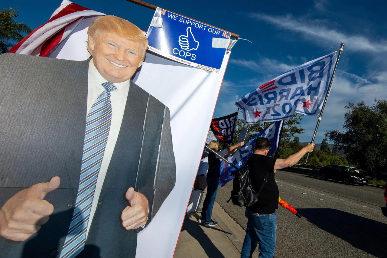 Republican ad attacks senator over pearl jam trump corpse poster