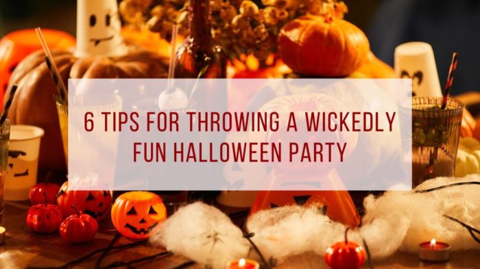 How to Throw an Awesome Halloween Party | BroadwayBasketeers.com Throw a Halloween Party
