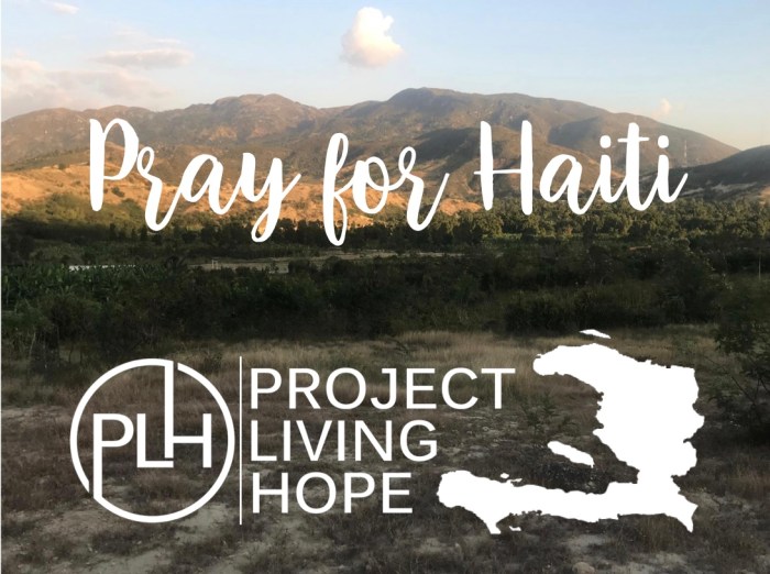 PRAY FOR HAITI AND AN END TO PROTESTS | Project Living Hope Mach hommy interview pray for haiti legacy