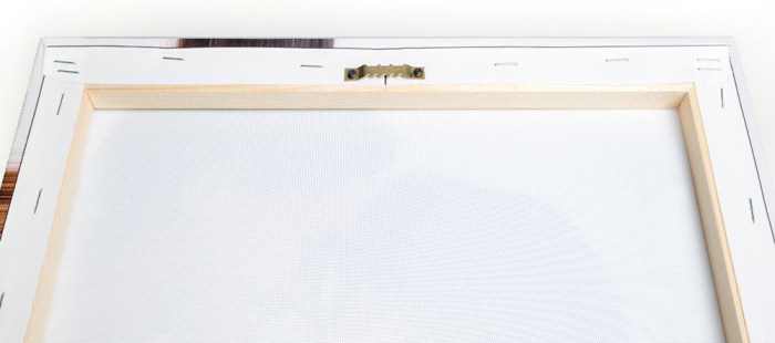 How to Hang a Canvas Without Any Fuss Hang an Unframed Canvas