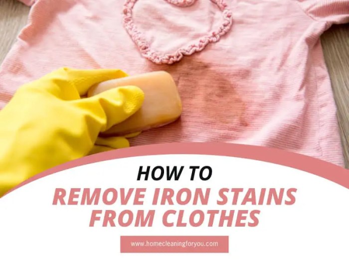 Methods to Effortlessly Remove Iron Stains from Clothes Get Iron Stains Out of Fabric
