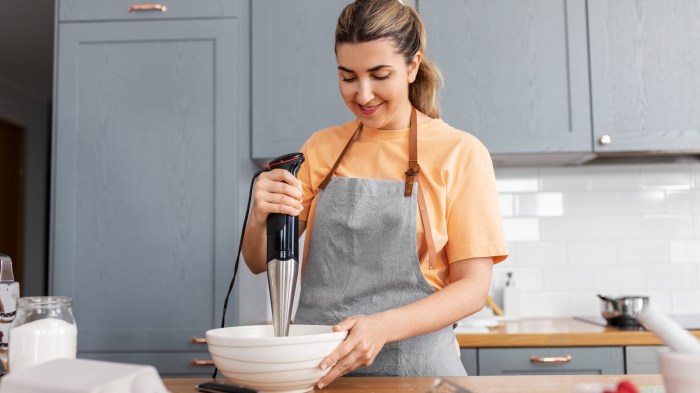 Use an Immersion Blender