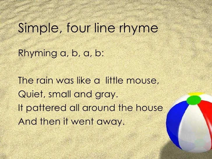 Poetry Write a Quatrain Poem