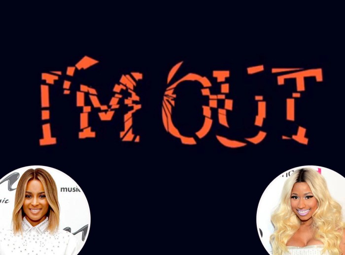 4 Track: Ciara - I'm Out (feat. Nicki Minaj) (Faixa) Ciara im out ft nicki minaj