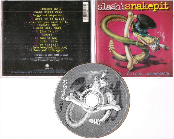 Slash's Snakepit - It's Five O'Clock Somewhere (CD, Feb-1995, Geffen ... Listen iggy pop and best coasts true blood collaboration lets boot and rally