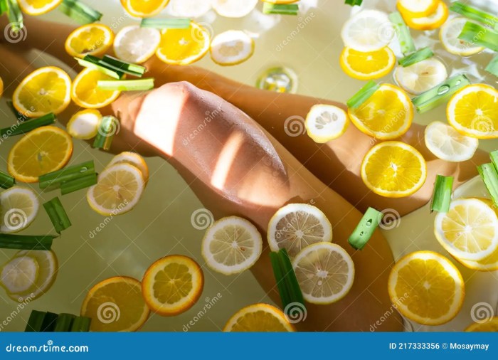 Shower With a Lemon A Refreshing Routine