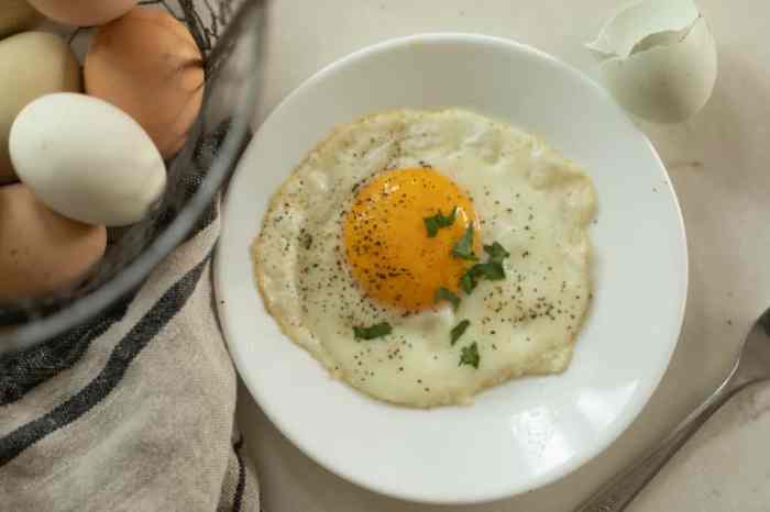 Make Sunny Side up Eggs