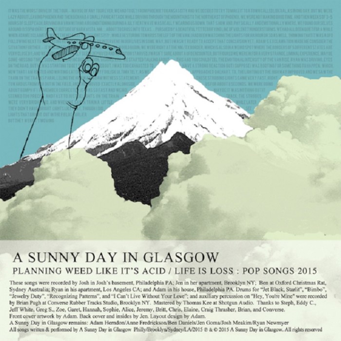 A sunny day in glasgow announce new album sea when absent