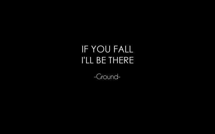 Download Funny Quote HD Wallpaper Yo la tengo here to fall