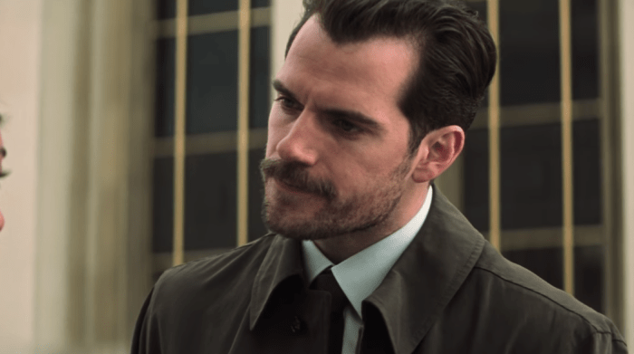 GQ Henry cavill playing guess the moustache