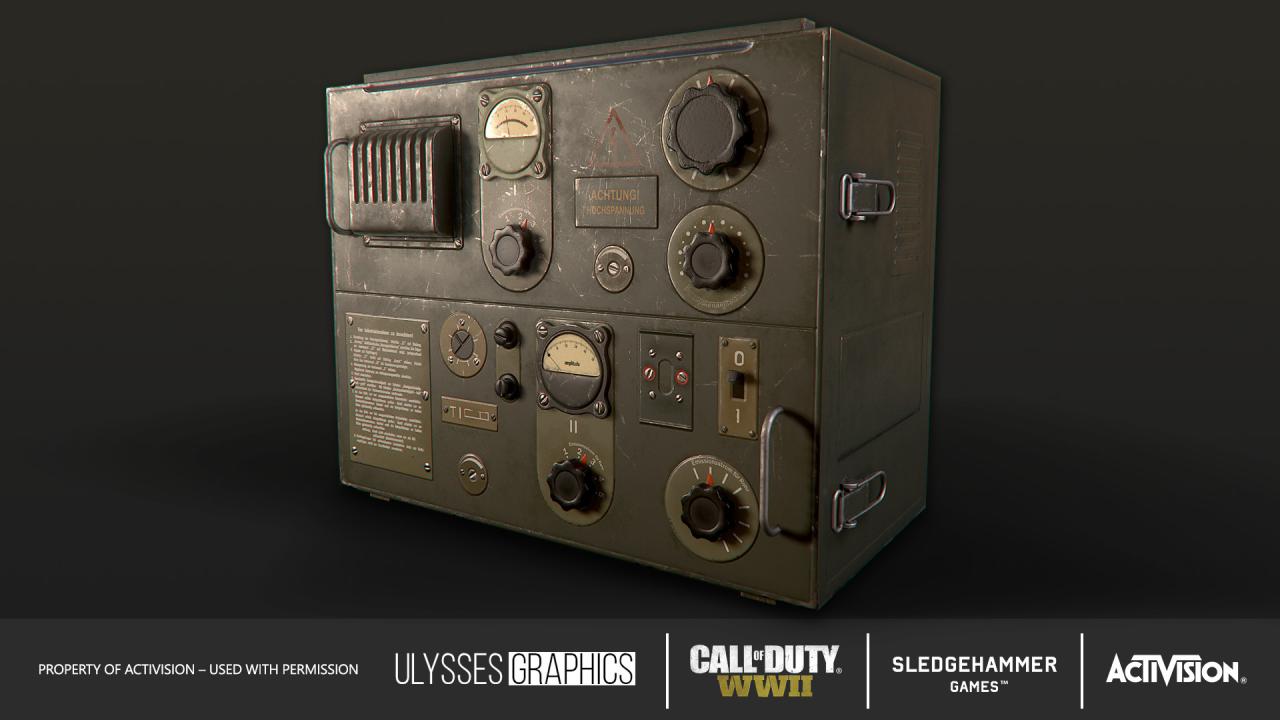 ArtStation - Recording Device: Call of Duty WW2 Call of duty wwii audio production