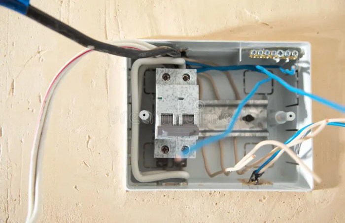 Installing Electric Switch on the Wall in New Home New Home ... Wire a Wall Switch