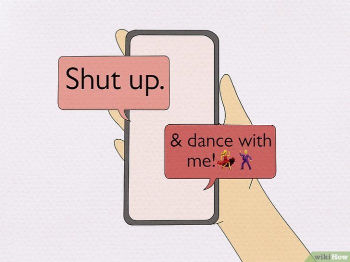 Flirty Responses to Shut Up