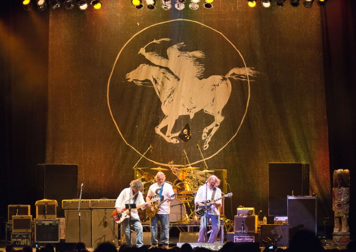 Neil young and crazy horse members announce new album share new song listen